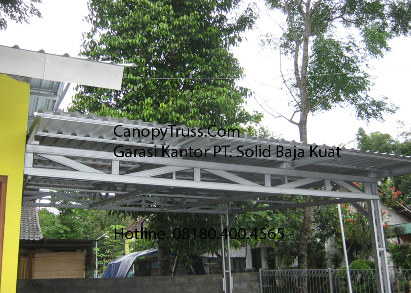Canopy Baja Ringan Kantor PT Solid Baja Kuat